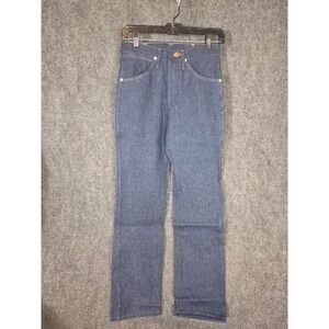 Wrangler 936DEN Men Cowboy Cut Slim Fit Jeans Dark Wash 27x32 Western Classic